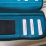 New Osprey of London Teal Leather Wrislet Purse/Wallet Image 8