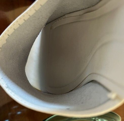 Wide Heel Soft Elegant Leather Sandal Mules Sz 6 / Eu 39. Colour Cream Immaculate. Zara