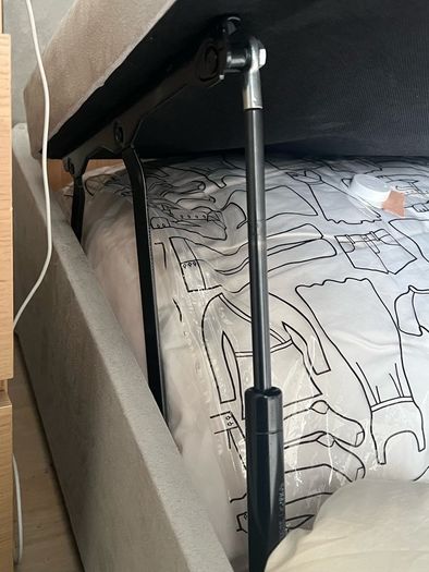 Super King Premium Ottoman Bed Frame with storage