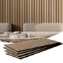 Light Oak Wall Panels Acoustic 4pcs (30.6Sq FT) Image 4