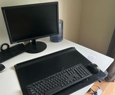 Laptop desk mat