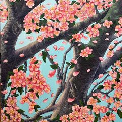 Acrylic Painting,Colour-Changing Leaves | 24  32