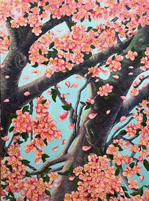 Acrylic Painting,Colour-Changing Leaves | 24  32