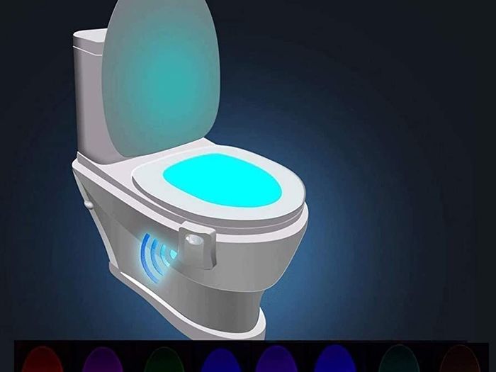 Night Light Motion Activated by ZSZT, Two Modes with 8 Color Changing, Sensor LED Washroom Night Light Fits Any Toilet (FREE SHIPPING)