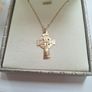 Gold cross & chain Image 2