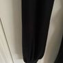 Ladies black knit dress Size 14 Image 3