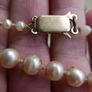 Ww2 Ciro 9ct Gold 375 Clasp  Strand Imitation Pearl Ciro Necklace With 1942 Rose Gold 375 Clasp Image 2