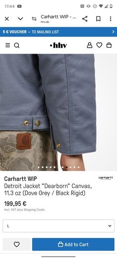 Carhartt WIP Detroit Jacket