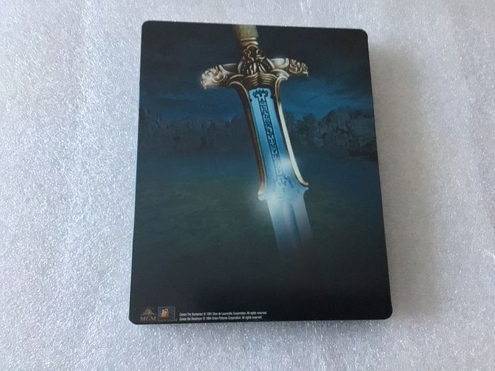 Conan the Barbarian/Destroyer Blu Ray Steelbook Rare
