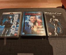 Retro Scifi DVD collection - RoboCop and Bladerunner