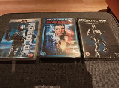 Retro Scifi DVD collection - RoboCop and Bladerunner