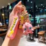 Pokemon Keychain batch Pendant Pokemon keyring Cute Pikachu Doll Bag Car Pendant for birthday Kids Toys charm bulk gourd Image 5