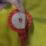 Small Vintage Confirmation Rosette Image 2