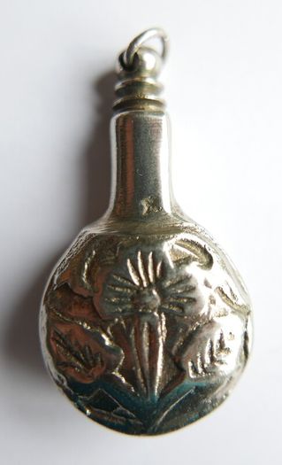 Vintage  Perfume Bottle Pendant