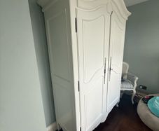Solid Wood French Style Wardrobe