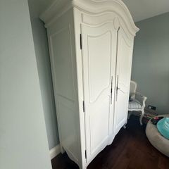 Solid Wood French Style Wardrobe
