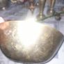 Large Antique Chinese Brass Engraved Bowl, likely dating from the early 20th century Image 6