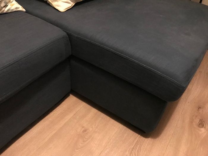 Designer Navy Corner Sofa