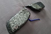 BMW 5 Series E60 E61 M Style Forged Carbon Look Mirror Covers Brand New