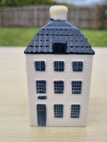 KLM Delft Blue Miniature Dutch House
