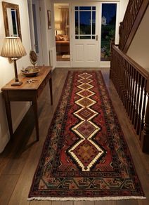 Pristine Persian Hamedan Runner  315 x 85 cm (10.3 x 2.8 ft)