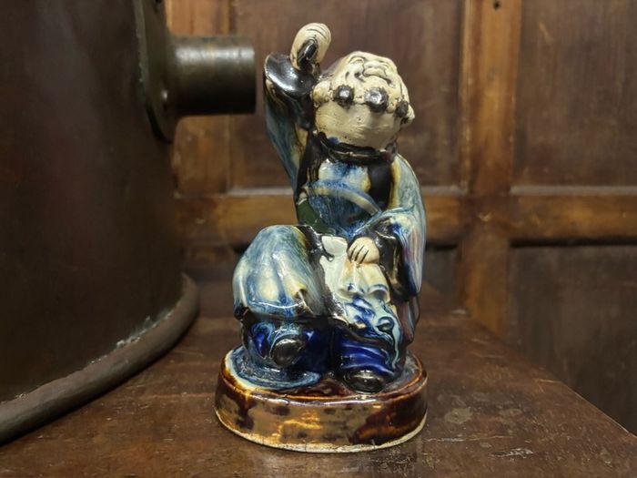Japanese Daikoku Sumida gawa figure 1900 - 1912