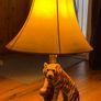 Nice tiger table light,  look good in the man cave Image 7