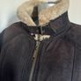 Men's River Island genuine leather winter jacket size L Image 4