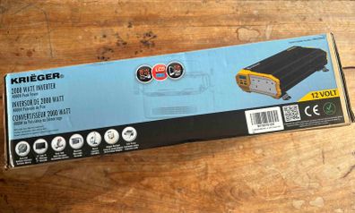 2000w Inverter + Wiring + Remote Brand New