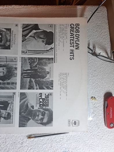 Vinyl,Bob Dyland greatest hits.Irish pressing