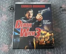 Death Wish 3  4K Dolby Vision Slipcover Charles Bronson