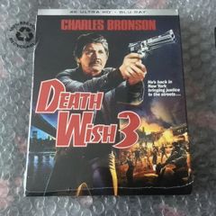 Death Wish 3  4K Dolby Vision Slipcover Charles Bronson