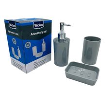Wickes Bathroom Accessory Set