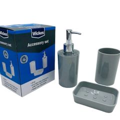 Wickes Bathroom Accessory Set