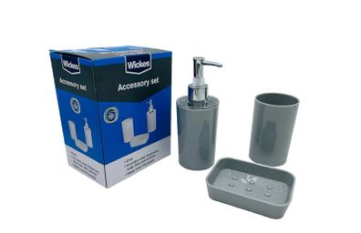 Wickes Bathroom Accessory Set
