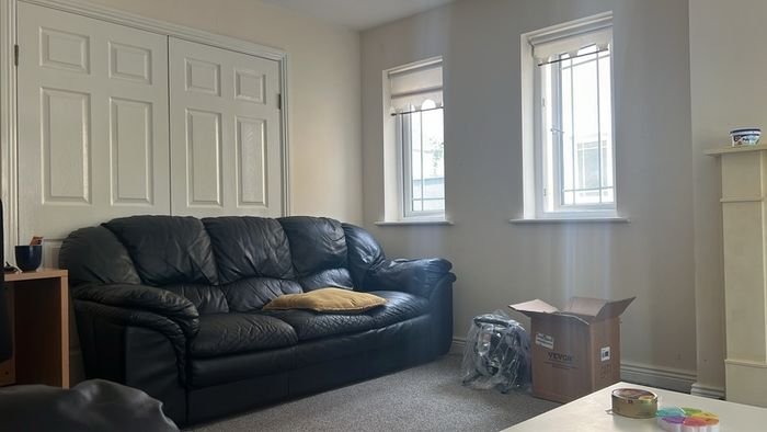 Black Leather Sofa 3+2+1