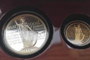 Gold silver Duble set 100th Anniversary