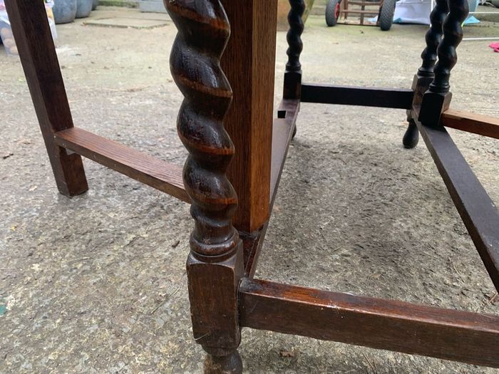 Antique gate leg dining table