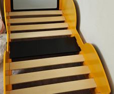 Toddler car bed(140x70) with mattress
