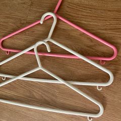 3 Plastic Hangers