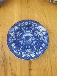 Stevenson and William Beehive Plate c1820
