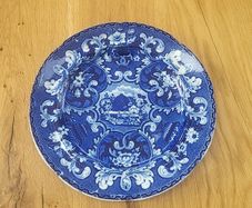 Stevenson and William Beehive Plate c1820