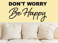 main image for ad Don't worry be happy WALL STICKERS
