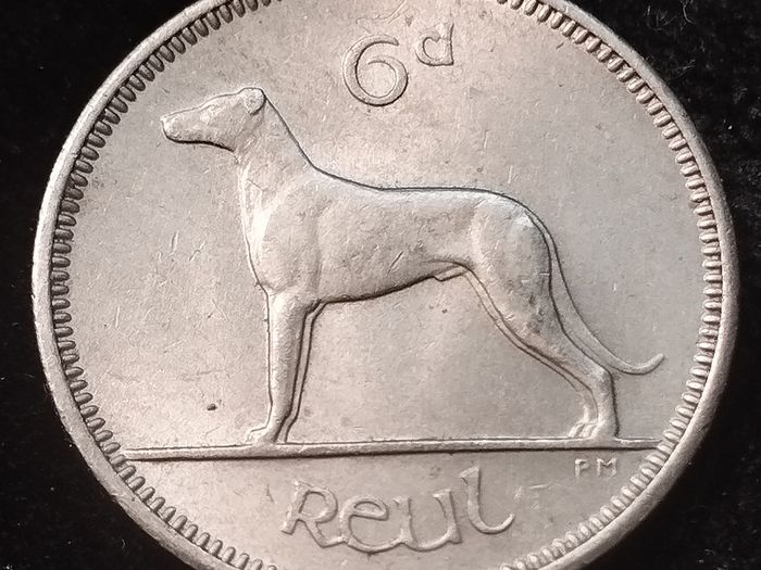 Ireland - 1959 - 6 Pence - AU - KM.12a - [2417]