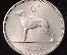 Ireland - 1959 - 6 Pence - AU - KM.12a - [2417]