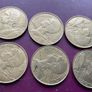 Collection of 14 old French coins 20 10 and 5 centimes 1966 1997 Image 2