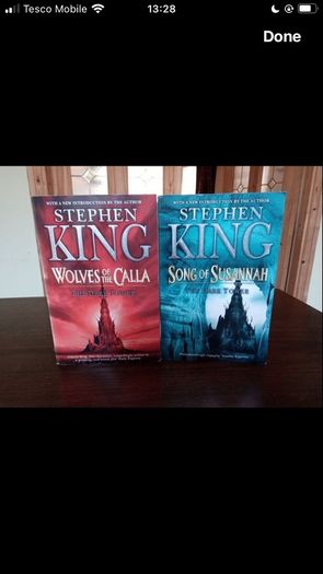 Stephen King/ The Dark Tower/ wolves of Calla & Song of Susannah