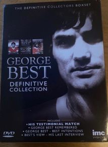 George Best Definitive Collection, 3 Disks, 4 hours, 51 mins. DVD
