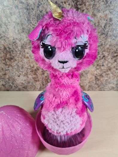 Hatchimals Llalacorn pink  32 inch interactive electronic toy