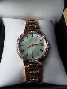 NEW - Accurist Ladies Rose Gold Watch